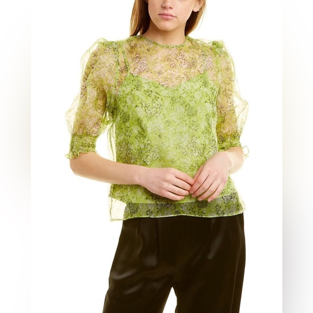 Cinq a Sept Katerina Silk Top